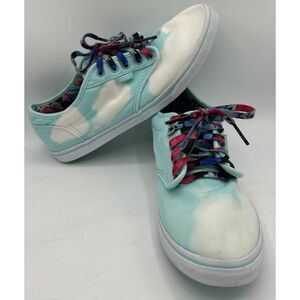 Vans Cloud Look Sneakers Blue White‎ Women's Size 8.5